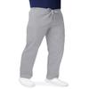 Adar Universal Mens Scrubs - Drawstring Tapered Leg Scrub Pants - 504 - Silver Gray - 4X view 1