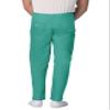 Adar Universal Mens Scrubs - Drawstring Tapered Leg Scrub Pants - 504 - Surgical Green - 2X view 4