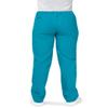 Adar Universal Mens Scrubs - Drawstring Tapered Leg Scrub Pants - 504 - Teal Blue - 2X view 2
