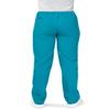 Adar Universal Mens Scrubs - Drawstring Tapered Leg Scrub Pants - 504 - Teal Blue - 2X view 2