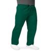 Adar Universal Mens Scrubs - Drawstring Tapered Leg Scrub Pants - 504 - Hunter Green - XL view 1