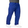Adar Universal Mens Scrubs - Drawstring Tapered Leg Scrub Pants - 504 - Royal Blue - XL view 1