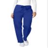 Adar Universal Mens Scrubs - Drawstring Tapered Leg Scrub Pants - 504 - Royal Blue - XL view 4