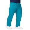 Adar Universal Mens Scrubs - Drawstring Tapered Leg Scrub Pants - 504 - Teal Blue - XL view 1
