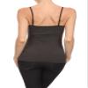 ACTIVE BASIC Women Built in Inner Bra Spaghetti Cami Heather Grey Medium view 2
