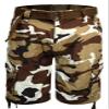 Guytalk Men's Camo Cargo Military Short Brown 30 view 1
