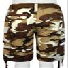 Guytalk Men's Camo Cargo Military Short Brown 30 view 3