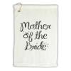 TOOLOUD Mother of The Bride - Diamond Micro Terry Gromet Golf Towel 16" x 25" view 1
