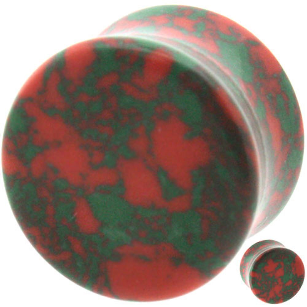 00 gauges 00g Ear Plugs Stone Flesh Tunnels Double Flare Men Women Expander Stretcher 00 gauges 00g 10mm