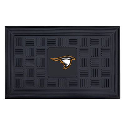 FANMATS 18428 Anderson (IN) Ravens Heavy Duty Vinyl Medallion Outdoor Door Mat - 19.5in. x 31in.