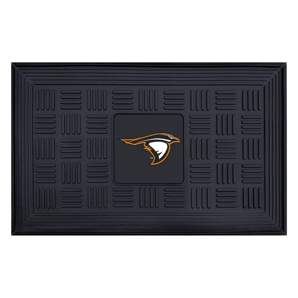 FANMATS 18428 Anderson (IN) Ravens Heavy Duty Vinyl Medallion Outdoor Door Mat - 19.5in. x 31in.
