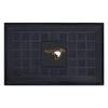 FANMATS 18428 Anderson (IN) Ravens Heavy Duty Vinyl Medallion Outdoor Door Mat - 19.5in. x 31in. view 1