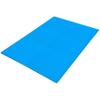 BalanceFrom Puzzle Exercise Mat with EVA Foam Interlocking Tiles for MMA, Exercise, Gymnastics and Home Gym Protective Flooring, 1/2" Thick, 24 Square Feet, Blue view 2