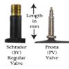 2 Pack - Tube, 20 x 1-3/8 32mm Reg Schrader Valve, Sunlite, BMX, Stroller, Youth Bike, Toddler Bike, Trailer or Any tire with The Same Dimensions view 3