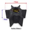 Boat Water Pump Impeller 6H4-44352-02-00 6H4-44352-01-00 676-44352-01 F25-04040000 for Yamaha Parsun Makara 20HP 25HP 30HP 40HP 50HP Outboard motor 18-3068 2/4-stroke Engine view 2
