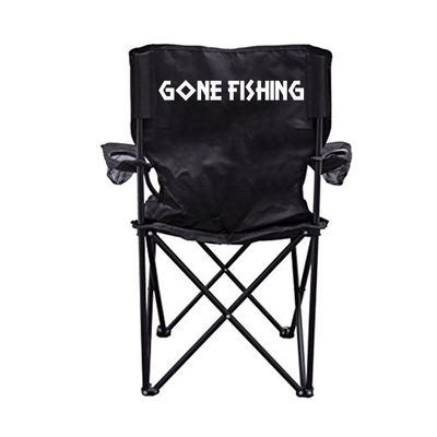 VictoryStore Gone Fishing Camping Chair with Carry Bag