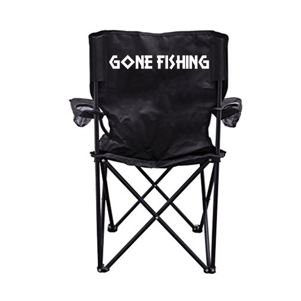 VictoryStore Gone Fishing Camping Chair with Carry Bag