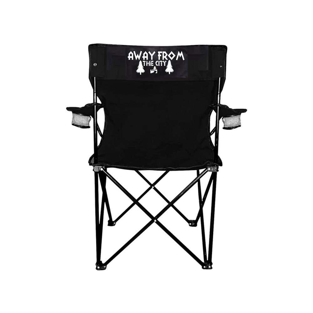 VictoryStore Camping Chair, Away from The City, Includes A Carry Bag