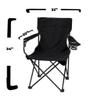 VictoryStore Keep Calm, Go Camping, Camping Chair, Includes Carrying Bag view 3