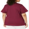 Dickies Women's Mock Wrap Top, D-Wine Medium view 2