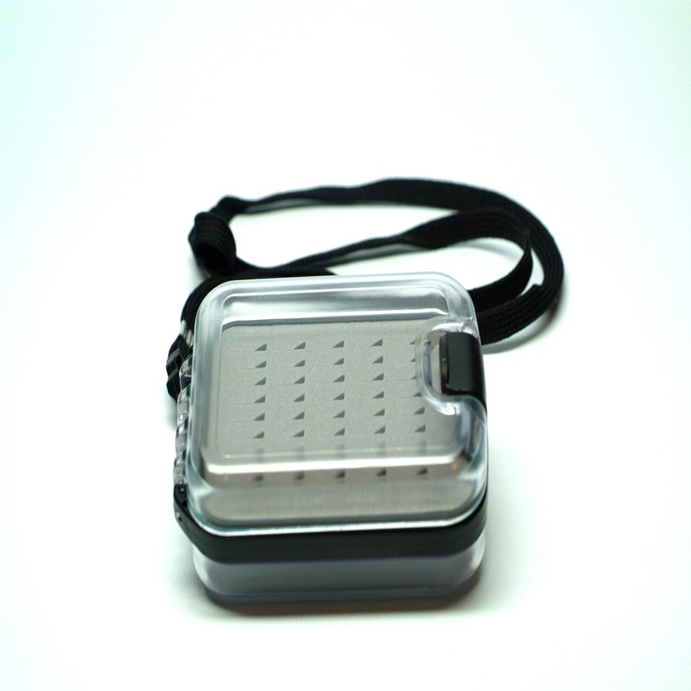 S.F. Products FFS Two-Sided InStream Fly Box with Lanyard - Easy Grip Foam