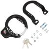 GORIN 02455 Cylinder Type CTB/MTB Ring Lock with Bracket (GR-753), Black view 1