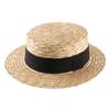 Classic Italy Boater Boater Hat Gondolier Straw Size 53 Cm Naturel view 1