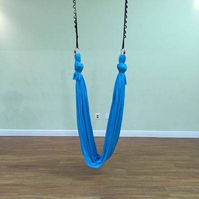 Premiere Aerial Yoga Hammock (Yoga Swing/sling, Aerial Yoga, Antigravity) (Turquoise)