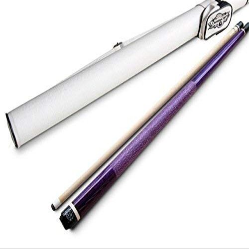 49% Off Sale - Champion ST Irish Wrap Purple Maple Pool Cue, White Fury Case, Champion Sport/Cuetec Glove, Model: ST-10, 21 oz