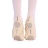 Bezioner Girls Canvas Ballet Shoes Ballet Slipper for Kids Women Yoga Shoes for Dancing-Ballet Pink (Size 3 Big Kid) view 3