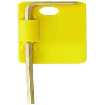 .050" GoldGuard Plated Hex L-Wrench - Short Tag/Barcoded