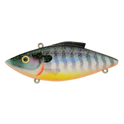 Bill Lewis Lures Lifelike Tight-Wiggle Vibrating-Action Floating Rat-L-Trap 1/3 OZ Lipless Crankbait Fishing Wobble Lure, Blueberry Perch