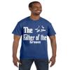 ALLNTRENDS Men's T Shirt The Father of The Groom (3XL, Royal Blue) view 1