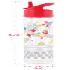 Stephen Joseph, Kids Sip and Snack Water Bottle, 12 oz Tritan BPA Free, Drink Bottle for Girls & Boys, Back to School Shark view 3