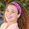 Karma Gifts Thin Headband, Rainbow Tie Dye view 3