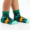 Stephen Joseph, Toddler Kids Boys Girls Unisex Non-Slip Fashion Cotton Crew Socks, Multi Dino, Large US view 2