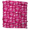 Karma Pink Poppy Headband for Women - Medium - Fabric Headband and Stretchy Hair Scarf - Dark Pink view 2
