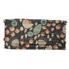 Karma Midnight Floral Headband for Women - Thin - Fabric Headband and Stretchy Hair Scarf - Dark Grey view 2