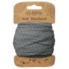 Karma Gray Diamond Headband for Women - Medium - Fabric Headband and Stretchy Hair Scarf - Dark Grey view 1