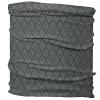 Karma Gray Diamond Headband for Women - Medium - Fabric Headband and Stretchy Hair Scarf - Dark Grey view 2