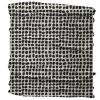 Karma Gifts Black Dots Headband for Women - Medium - Fabric Headband and Stretchy Hair Scarf - Black And White view 2
