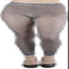 ToBeInStyle Women's Cheetah Print Fishnet Footless Opaque Leggings view 2