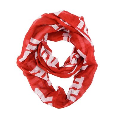 Littlearth NFL New York Giants Sheer Infinity Scarf - Alternate, Team Color, 70 x 25