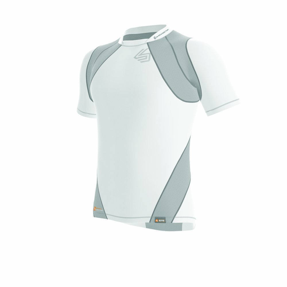 Shock Doctor Boys Velocity Motion360 Short Sleeve Shirt, X-Large