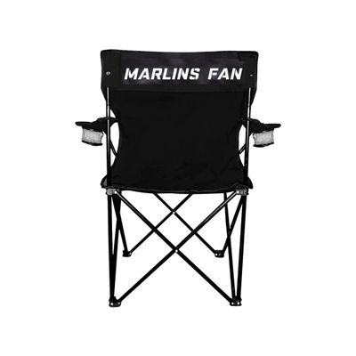 VictoryStore Marlins Fan Camping Chair with Carry Bag