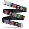 Buckle-Down unisex child Buckle-down Web the Big Bang Theory 1.0" Belt, Bbt Character Blocks W/Logo, 1.0 Wide - Fits up to Kids Size 20 US view 1