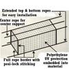 Backyard Baseball Batting Cage #21 (27 Ply) HDPE Multiple Sizes (12'H x 14'W x 55') view 2