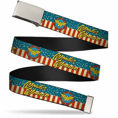 Buckle-Down Web Belt Wonder Woman 1.0"
