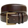 Belts.com HJ-10 Men's Oil-Tanned Genuine Leather Dress Classic Belt 1-1/8"(30mm) Wide (Dark Brown, 48) view 1