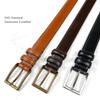 Belts.com HJ-10 Men's Oil-Tanned Genuine Leather Dress Classic Belt 1-1/8"(30mm) Wide (Tan, 44) view 4